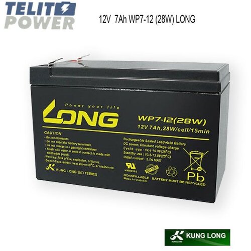 Kung Long 12V 7Ah WP7-12 (28W) LONG F2 Slike