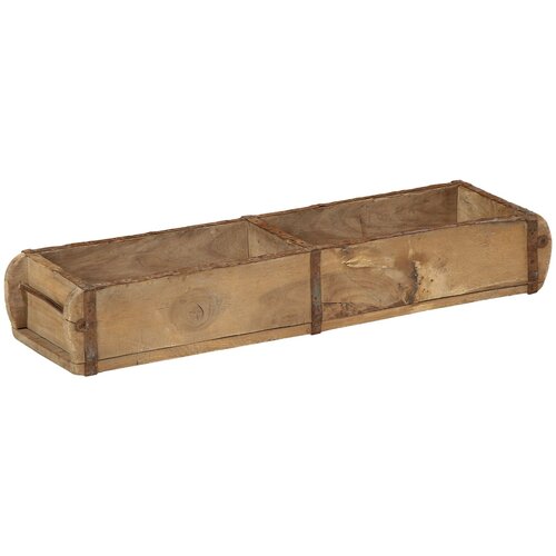 vidaXL Pladenj 4 kosa 60,5x15x9 cm Trden les Odkrit Cene