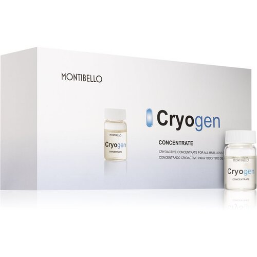 Montibello Cryogen Concentrate nega za spodbujanje rasti in proti izpadanju las z aplikatorjem 10x7 ml Slike