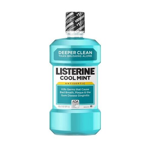 Listerine Mouthwash Cool Mint ustna voda za svež dah 250 ml unisex Slike