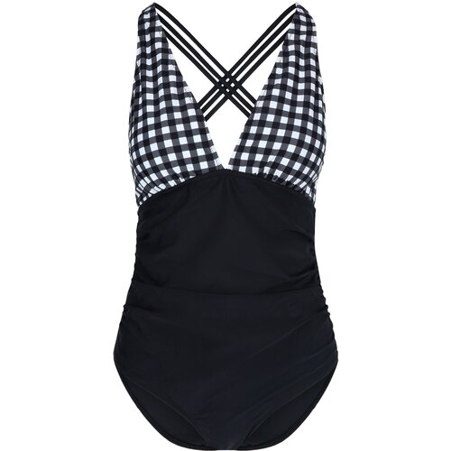 CUPSHE ženski jednodelni kupaći kostim J37 crno-beli Cene