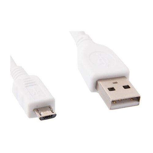 Gembird USB 2,0 kabal A-microB 1m, CCP-mUSB2-AMBM-W-1M, bijeli Slike