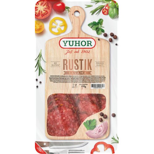 YUHOR rustik salama slajs 100g Cene