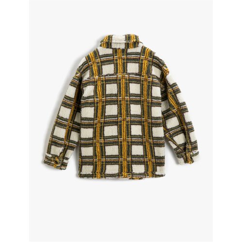 Koton Winter Jacket - Multi-color - Double-breasted Cene