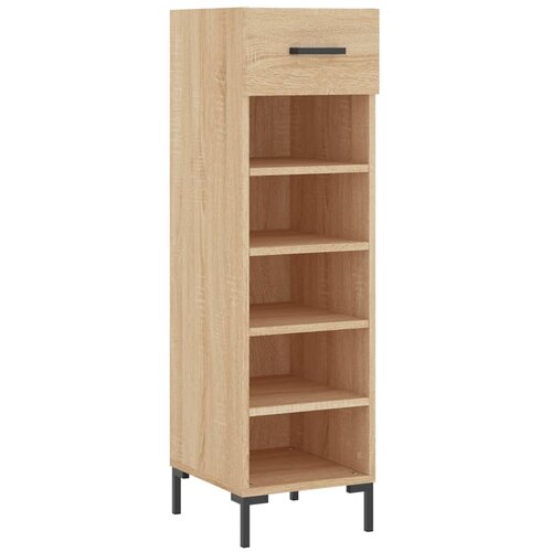 Maison Chic Omarica za obutev - Kopa za čevlje sonoma hrast 30x35x105 cm inženirski les, (21777292) Slike