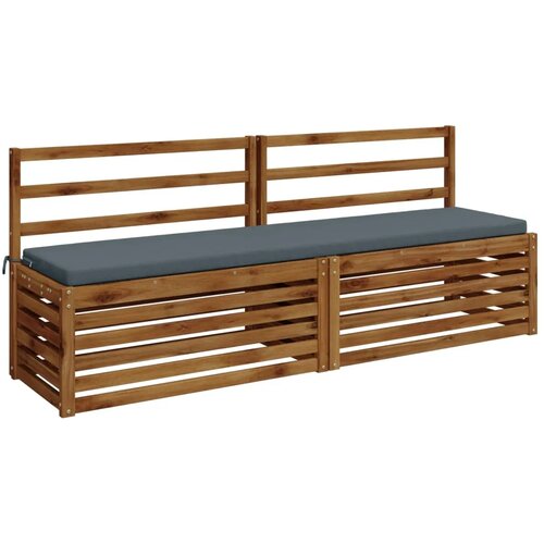  Jastučić za klupu SOEST 100% poliester Plava 170 x 40 x 5 cm - Plava 170 x 40 x 5 cm Melange Cijene