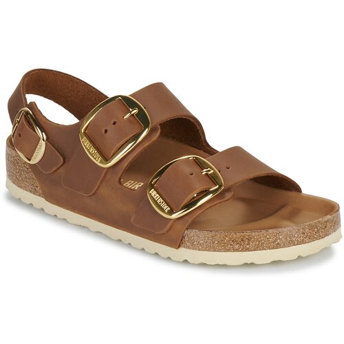 Birkenstock Milano Big Buckle LEOI Cognac HEX Smeđa Slike