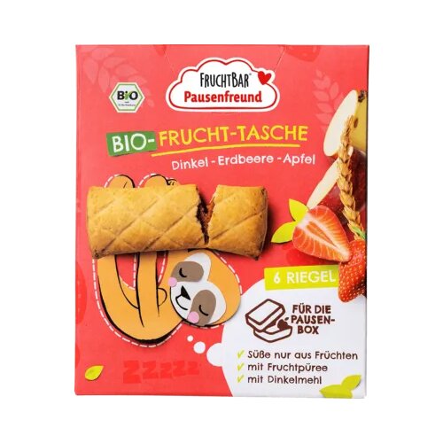 FRUCHTBAR Bio sadni žepki "Pausefreund" - Pira, jagoda, jabolko Cene