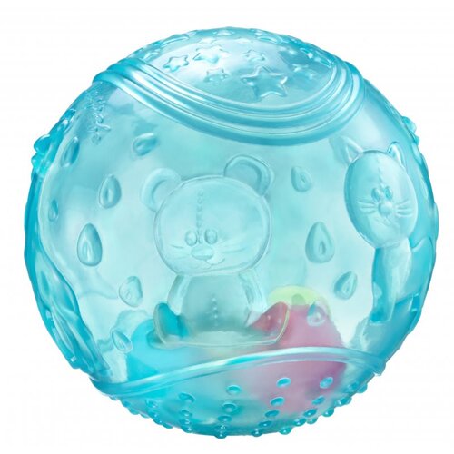 Sophie La Girafe Vulli Sensory Ball zvečka Blue 3m+ 1 kom Slike