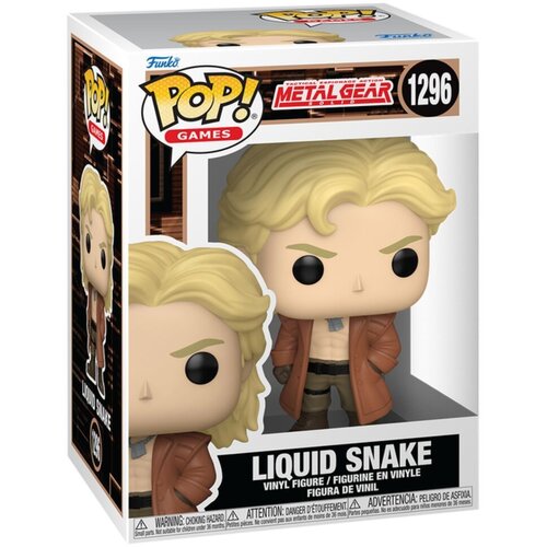 Funko Bobble Figure Games - Metal Gear Solid POP! - Liquid Snake #1296 Slike