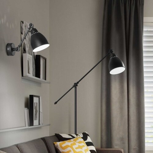 Ideal Lux zidna lampa 1xE27/42W/230V crna Slike