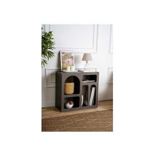 Hanah home komoda liva 80 anthracite Slike