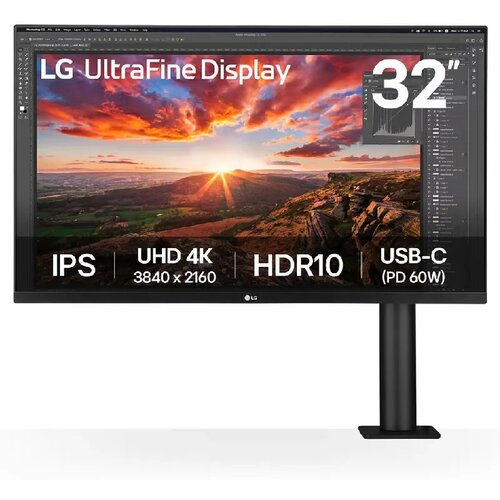 LG Monitor 31,5&amp;quot; 32UN880K-B Ergo 4K Slike