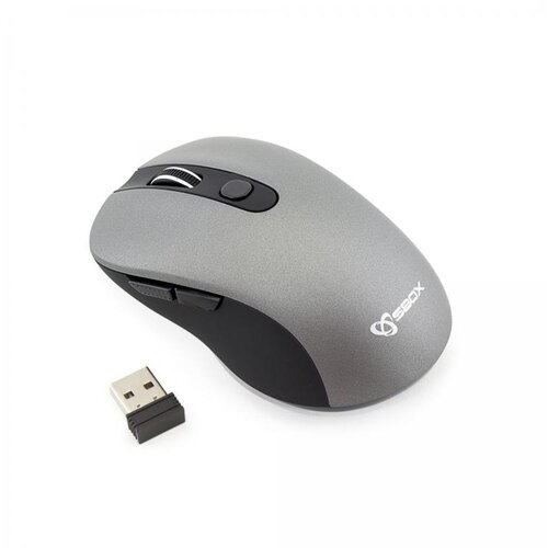 S Box Mi&amp;scaron;ka optična brezžična USB WM-911 - SIVA, (20412292) Slike