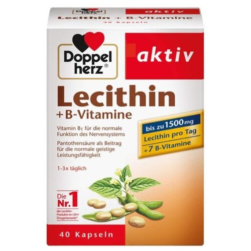 Doppelherz lecitin i b vitamini, 40 kapsula Cene