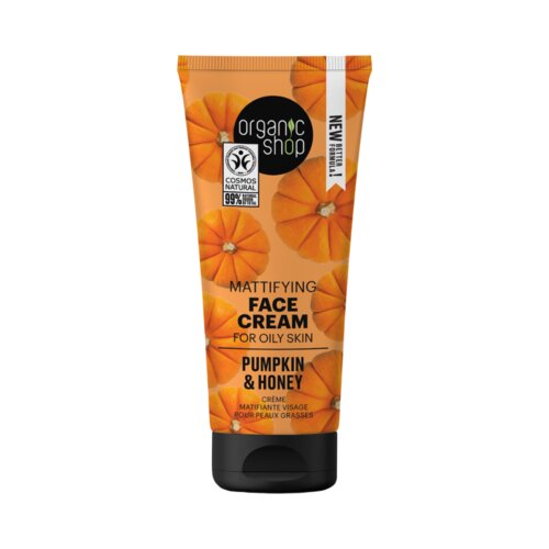 Organic Shop mattifying face cream pumpkin & honey Cene