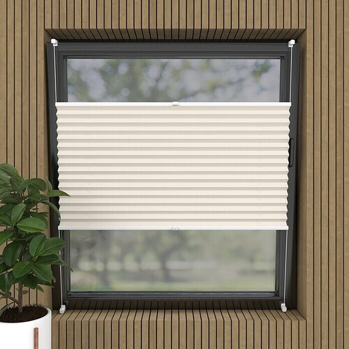  Plisirano senčilo Basic VS Thermo (Š x V: 100 x 130 cm, Bele barve, Zatemnitveno) Cene