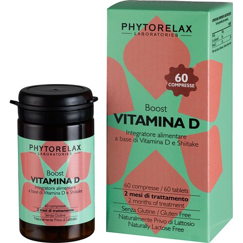 Phytorelax Laboratories Boost - Vitamin D - 60 tabl. Cene