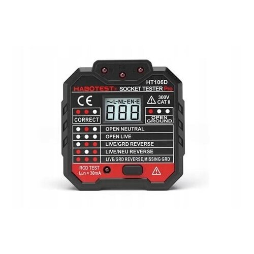  tester vtičnic z LCD Cene