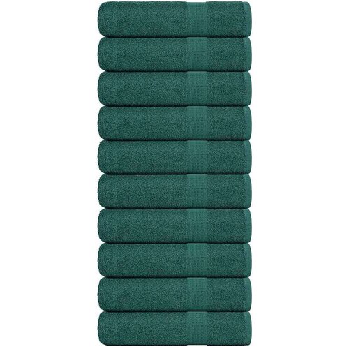  Kopalne brisače 10 kos zelena 100x150 cm 360 g/m&amp;sup2; 100% bombaž, (21822740) Slike