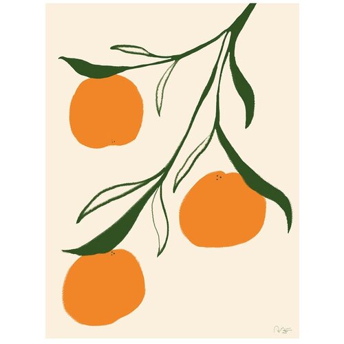 The Poster Club Plakat 30x40 cm Orange &ndash; Anna M&ouml;rner &ndash; Cijene