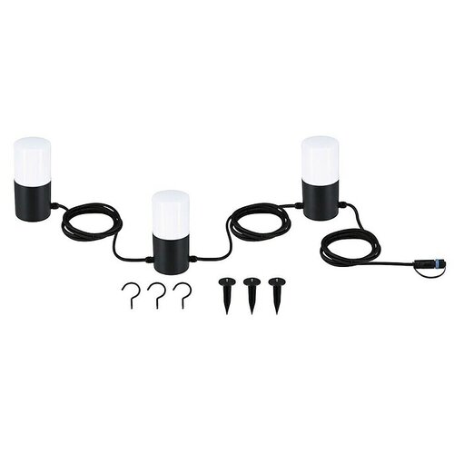 PAULMANN Plug & Shine LED svjetlosni lanac (Na otvorenom, Boja svjetla: Topla bijela, Broj žarulja: 3 Kom.) Cijene
