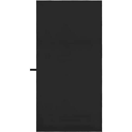  Sportski Ručnici 2 pcs Crna 140 x 70 cm Poliester i poliamid Slike