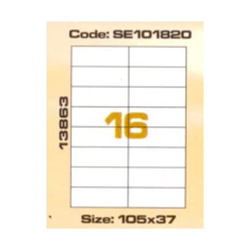 Utility Etikete 105 x 37 mm Slike