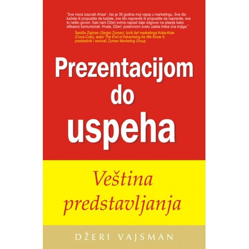 Mate Prezentacijom do uspeha - Ve&scaron;tina predstavljanja Cene