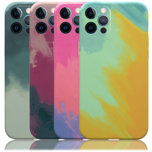  Maska za telefon Water Paste za iPhone 12 Pro Max zelena Cene