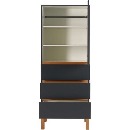 Qu-ax dvodelna omara s predali indigo moonshadow Slike