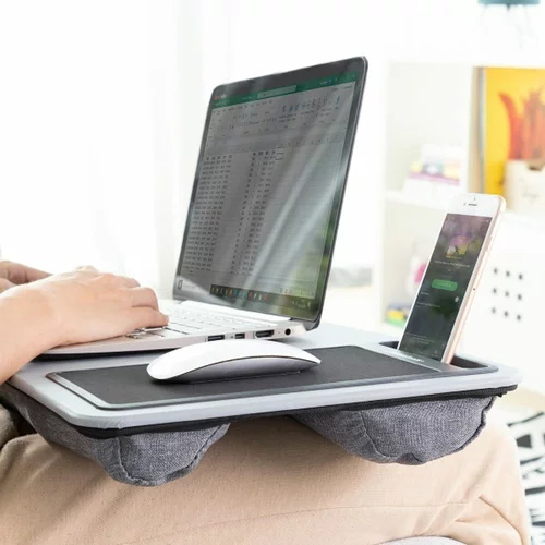 InnovaGoods Prijenosni računalni stol s xl jastukom deskion