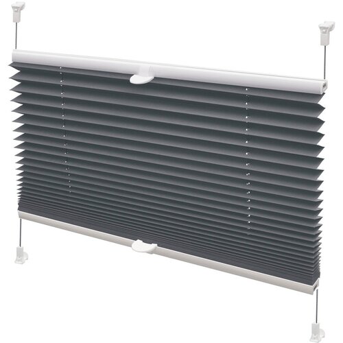 Gardinia antracitno siv rolo 42,5x150 cm plis&amp;eacute; verona Slike