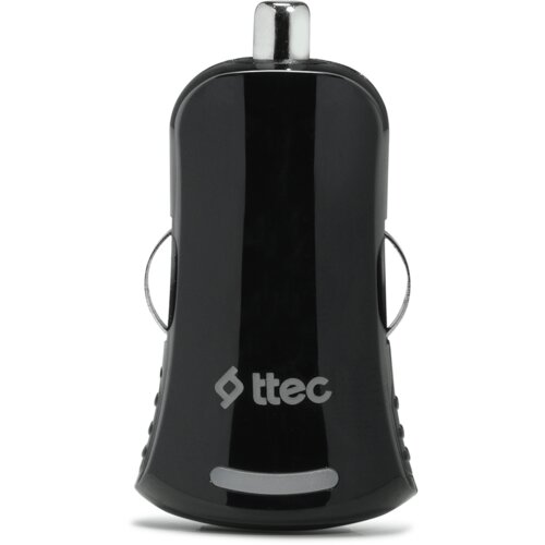 Ttec Autopunjač MFi- 1xUSB - Black - +Lightning cable 1,2m Slike