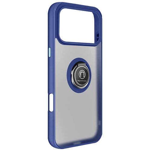 AVIZAR Ovitek za iPhone 17 Pro z obročastim stojalom in magnetnim nastavkom, Modra, (5000189809) Cene