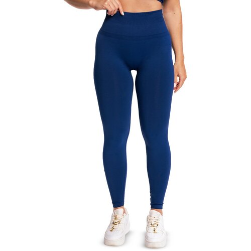 GymBeam ženske helanke sculpt seamless navy Slike