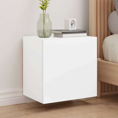  Zidni TV ormarić bijeli 40 5 x 30 x 40 cm od konstruiranog drva Slike