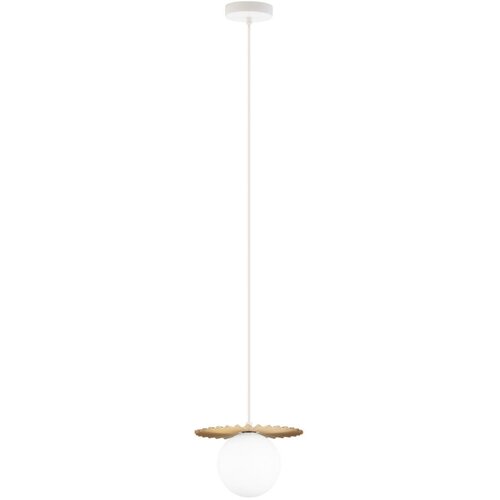  Visilica na sajli SUNPLISS 1xG9/10W/230V, &Oslash; 20 cm, zlatna/krem Cene