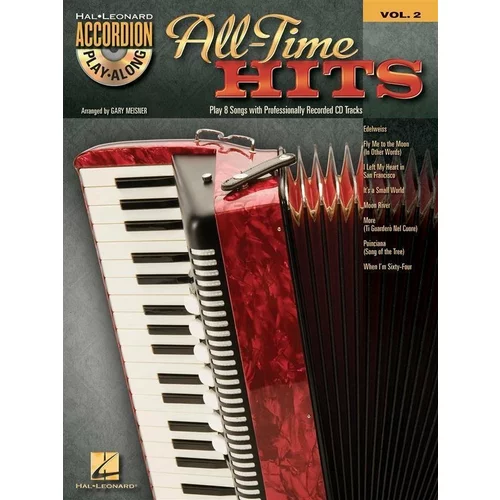 Hal Leonard All Time Hits Vol. 2 Accordion Nota