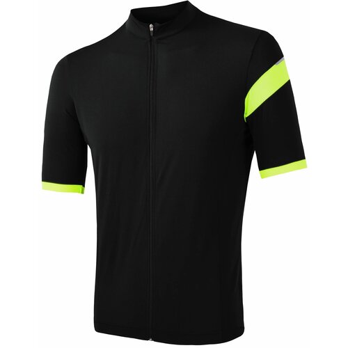 Sensor Men's Jersey Cyklo Classic Black/Neon Yellow Slike