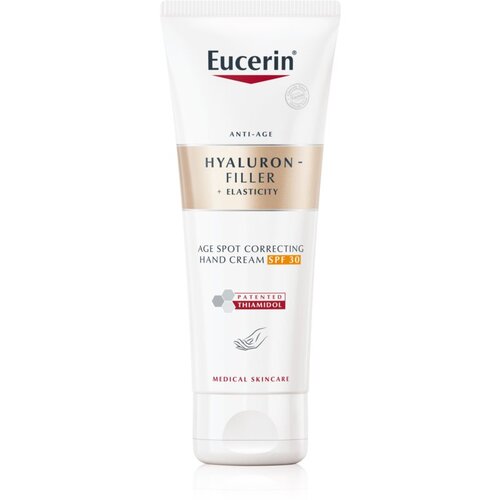 Eucerin Hyaluron-Filler + Elasticity krema za roke proti pigmentnim madežem SPF 30 75 ml Slike