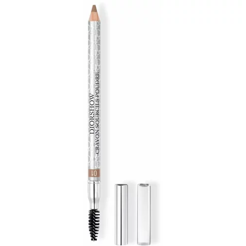 Christian Dior Diorshow Crayon Sourcils Poudre vodoodporen svinčnik za obrvi 1,19 g odtenek 01 Blond