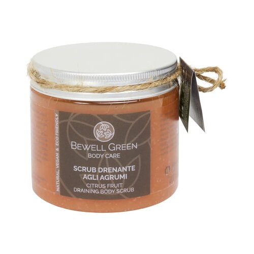 BeWell Green citrus Fruits Draining Body Scrub Slike