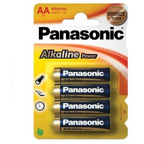Olimp Sport Baterija Panasonic alkalna AA LR6 1.5V 1/4 039273 Slike