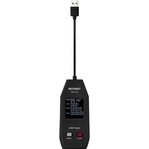 Voltcraft PM-42Tester USB tipa A s priključkom za obremenitev, (5000283044) Cene