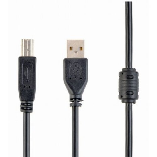 Gembird 3m USB 2.0 A /B M USB cable USB A USB B Black Slike