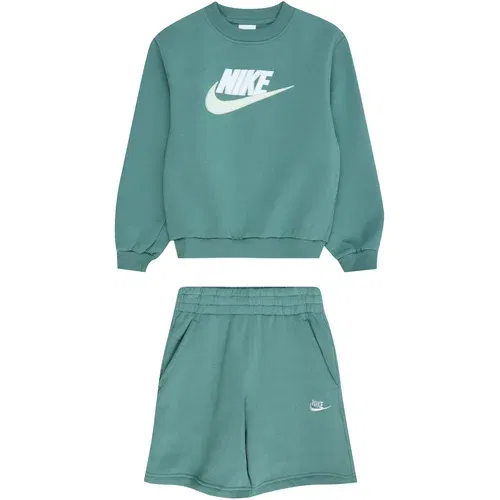 Nike Sportswear Komplet 'CLUB FLC' zelena / bijela