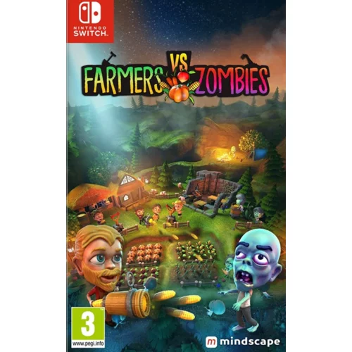 Mindscape Farmers Vs Zombies (nintendo Switch)