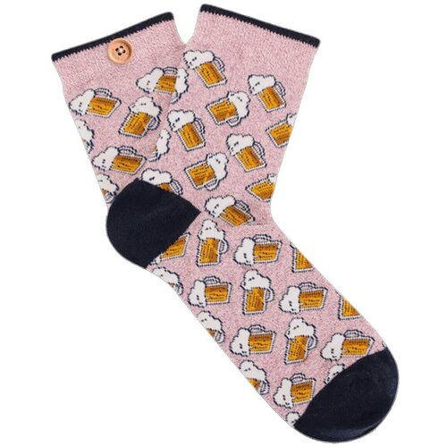 Cabaia Nogavice CAB929FWCD CLASSIC SOCK LILOU ET FLAVIEN Rožnata Slike