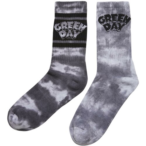 Merchcode Accessoires Green Day Socks - 2-Pack Black/White Slike